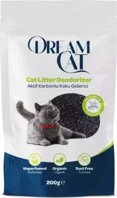 Dream Cat Aktif Karbonlu Kedi Kumu Koku Giderici 200gr - 1