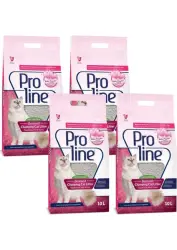 Proline Bentonit Bebek Pudralı Kedi Kumu 5 lt (4 Adet) - 2