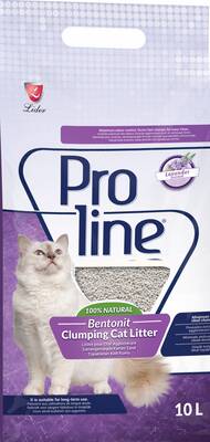 Proline Bentonit Lavanta Kokulu Kedi Kumu 10 lt - 1