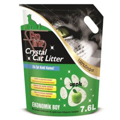 Proline Elma Kokulu Silika Kristal Kedi Kumu 7,6 L - 1