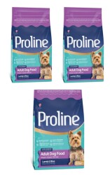 Proline Küçük Irk Kuzulu Pirinçli Yetişkin Köpek Maması 2.2 kg (3 adet) - PROLİNE