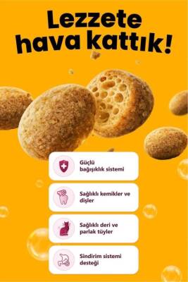 Reflex Crunchy Bubbles Tavuklu Kısırlaştırılmış Yetişkin Kedi Maması 10 Kg - 2