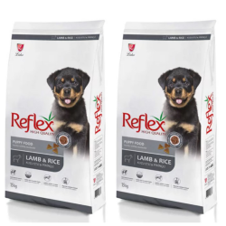 ​Reflex Kuzu Etli ​​&​​ Pirinçli Yavru Köpek Maması​ 10 kg (2 Adet ) - REFLEX