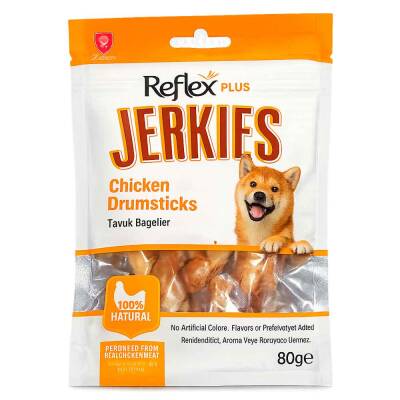 Reflex Plus Drumsticks Tavuklu Baget Köpek Ödül Maması 80 gr (3 adet) - 1