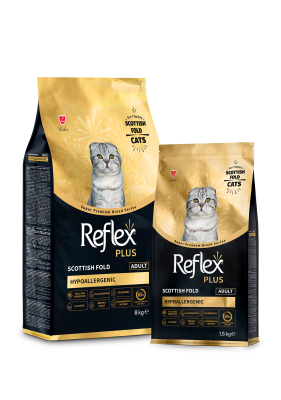 Reflex Plus Hipoalerjenik Scottish Fold Yetişkin Kedi Maması 1,5 kg - 1
