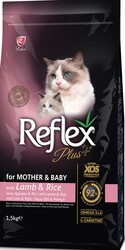 Reflex Plus Kuzu Etli Pirinçli Anne Ve Yavru İçin Kedi Maması 1,5 Kg - 2