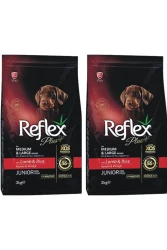 Reflex Plus Kuzulu Pirinçli Orta Büyük Irk Yavru Köpek Maması 3 kg (2 Adet) - REFLEX PLUS