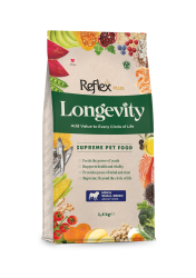 Reflex Plus Longevity Mini Ve Küçük Irk Yetişkin Köpek Maması 1,4 Kg (4 Adet) - REFLEX PLUS
