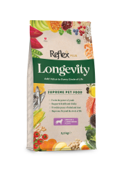 Reflex Plus Longevity Orta Ve Büyük Irk Yavru Köpek Maması 3,2 Kg (3 Adet) - REFLEX PLUS