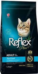 Reflex Plus Somonlu Kısırlaştırılmış Yetişkin Kedi Maması 1,5 Kg - 2