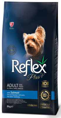 Reflex Plus Somonlu Mini ve Küçük Irk Yetişkin Köpek Maması 8 Kg. - 3