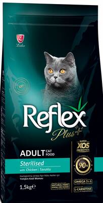 Reflex Plus Tavuklu Kısırlaştırılmış Yetişkin Kedi Maması 1,5 Kg - 2