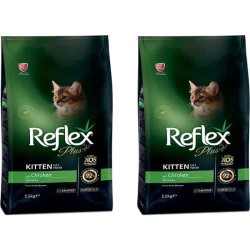 Reflex Plus Tavuklu Yavru Kedi Maması 1,5 kg (2 Adet) - REFLEX PLUS