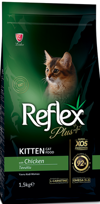 Reflex Plus Tavuklu Yavru Kedi Maması 1,5 Kg - 3