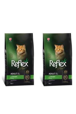 Reflex Plus Tavuklu Yetişkin Kedi Maması 8Kg (2 Adet) - 1