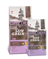 Spectrum Low Grain Somonlu Hamsili Kızılcıklı Yetişkin Kısır Kedi Maması 2 Kg - SPECTRUM 