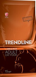 Trendline Kuzulu Ve Pirinçli Yetişkin Kedi Maması 15 Kg. - TRENDLİNE 