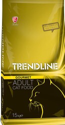 Trendline Tavuklu Renkli Taneli Yetişkin Gourmet Kedi Maması 15 Kg. - TRENDLİNE 