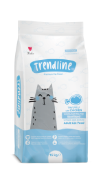 Trendline Kısırlaştırılmış tavuklu Kedi Maması 15 Kg - TRENDLİNE 