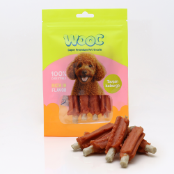 Wooc Tavşan Kaburga Köpek Ödülü 75 Gr (6 Adet) - WOOC