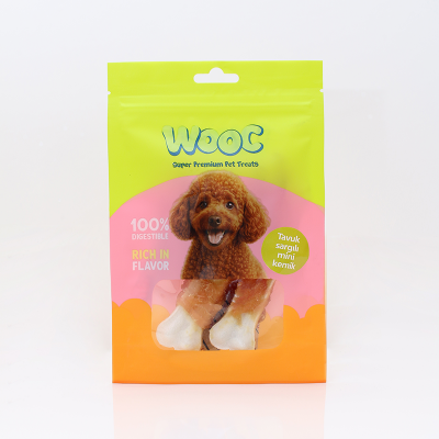 Wooc Tavuk Sargılı Mini Kemik Köpek Ödülü 75 Gr (12 Adet) - 2